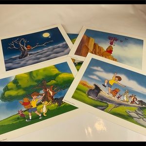 Disney 1997 Pooh’s Grand Adventure Exclusive Lithograph Portfolio